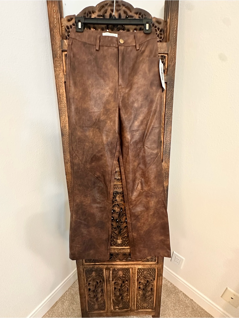 12th Tribe Brown Bootcut Jeans